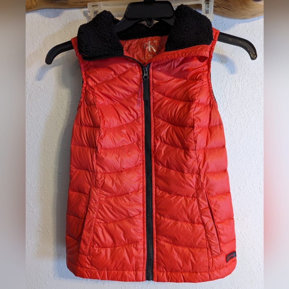 Ladies Calvin Klein Wind Resistant Vest Size Small